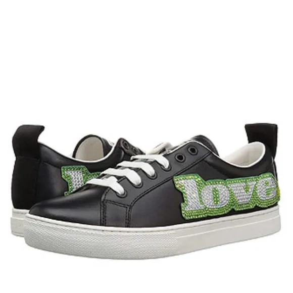 Marc Jacobs Love Embellished Empire Sneaker Shoes