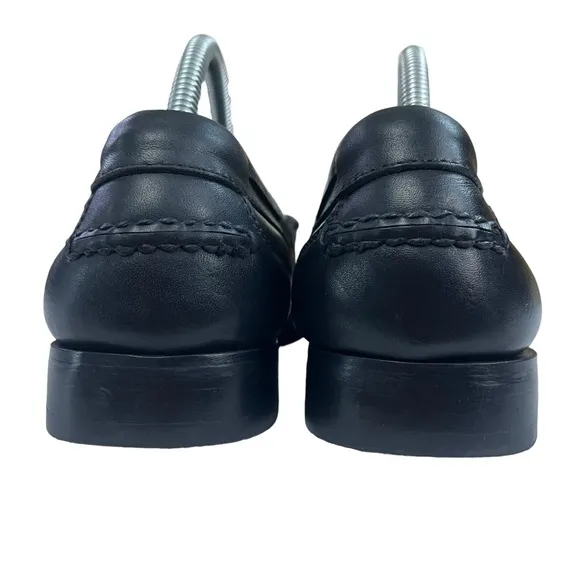Marmocs Hand Made‎ Tassel Loafers Black Leather Mens Shoes Size 9M