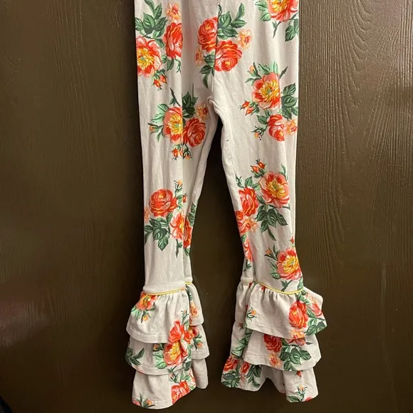 Matilda Jane Girls Floral Blouse buttoned up Top 6