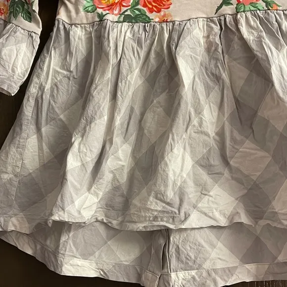 Matilda Jane Girls Floral Blouse buttoned up Top 6