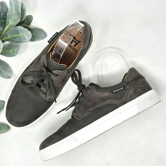 MEMPHISTO Calisto Suede Sneakers Size 7.5