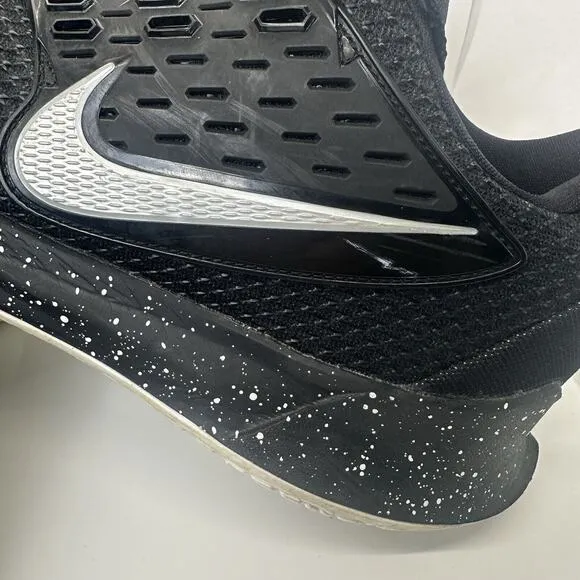 Men Size 14 Nike Kyrie Irving Low 2 Black White Shoes kd av6337 003 EUC