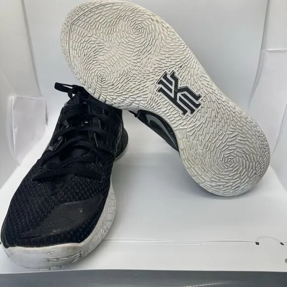Men Size 14 Nike Kyrie Irving Low 2 Black White Shoes kd av6337 003 EUC