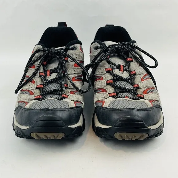 Mens 10.5 Merrell Moab 2 Ventilator‎ Hiking Shoes Charcoal Grey Trail J06023