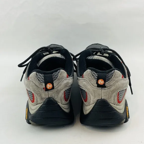 Mens 10.5 Merrell Moab 2 Ventilator‎ Hiking Shoes Charcoal Grey Trail J06023