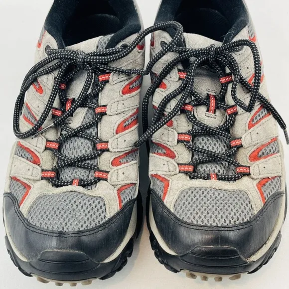 Mens 10.5 Merrell Moab 2 Ventilator‎ Hiking Shoes Charcoal Grey Trail J06023
