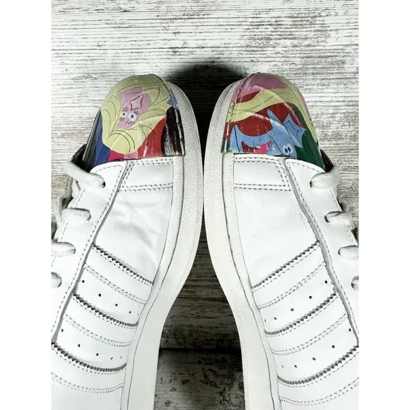 Mens Adidas Superstar Pharrell Supershell Todd James White Sneaker Sz 12