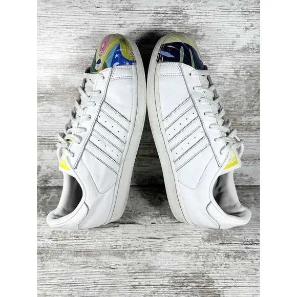 Mens Adidas Superstar Pharrell Supershell Todd James White Sneaker Sz 12