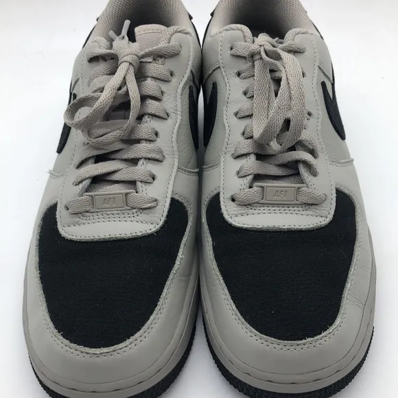 Mens Air Force 1 Low ESS NBY Grey/Black DV3892-900 USED Size 10 Without Box