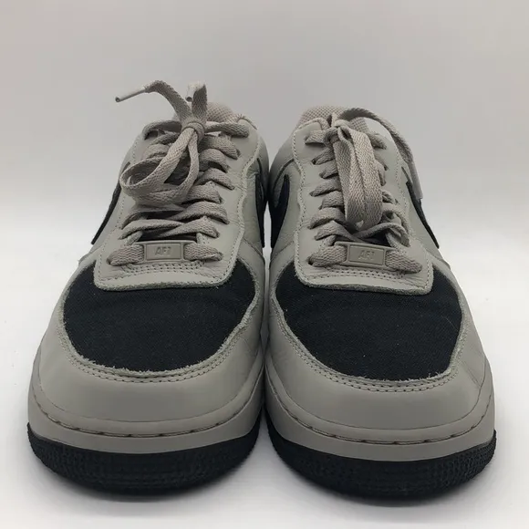 Mens Air Force 1 Low ESS NBY Grey/Black DV3892-900 USED Size 10 Without Box