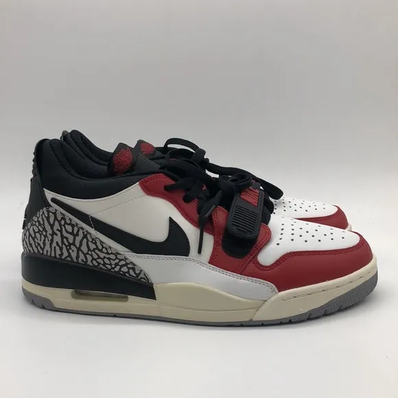 Mens Air Jordan Legacy 312 Low Red/White CD7069-106 NWB