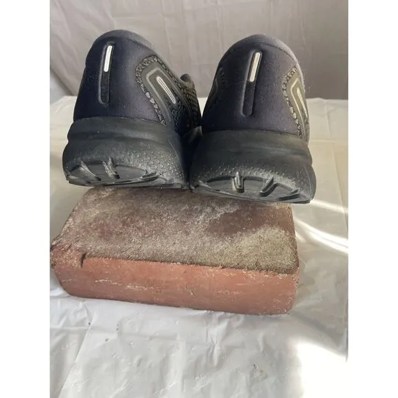 Men's Brooks Ghost 14 All Black Running Shoes-DNA Soft‎ Soles-Size 10.5