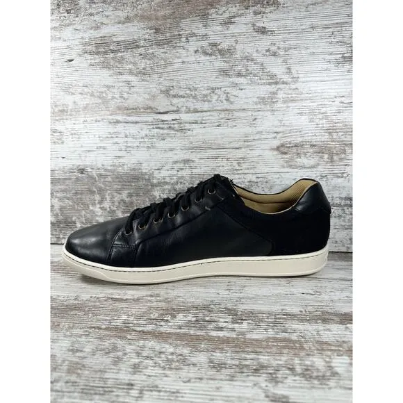 Men's Cole Haan Shapley Black Leather Low Top Sneakers Sz 13M EUC!