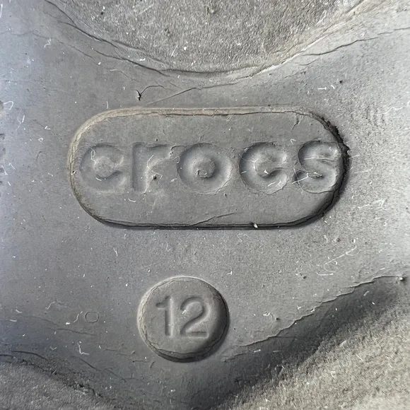 Men’s Crocs Axle All Terrain Duck Islander Boat Shoes Size 12. Green/Brown