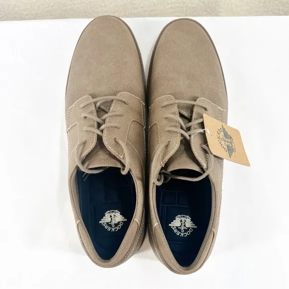 Men's Dockers Oxfords comfort shoes taupe Size 12 New