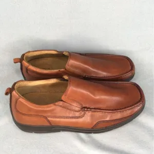 Mens Florsheim Leather Slip-On Shoes 10.5 5E Brown Comfort Technology‎