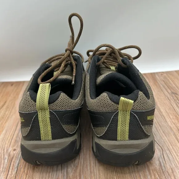 mens Merrell &quot;Boulder&quot; low top hiking shoes with select grip bottoms size 9.5