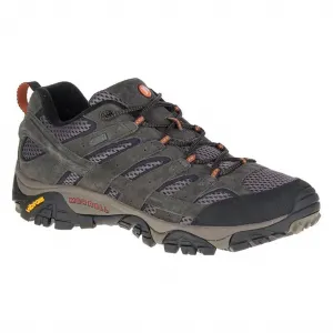 Men's Moab 2 H2O Waterproof Hiking Suede Shoes In Beluga