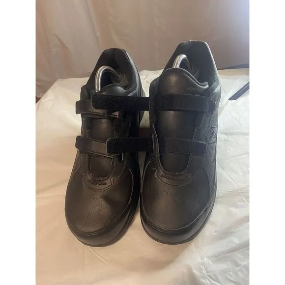 Men's New Balance 577 All Black Walking DSL-2 Shoes-Hook‎ &amp; Eye Straps-Size 13