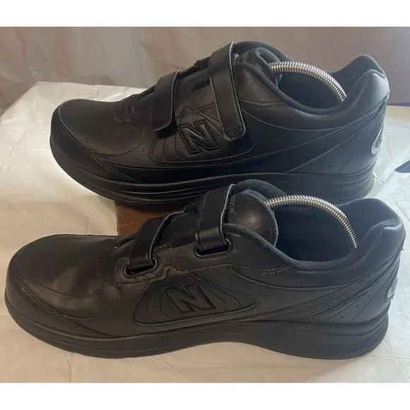 Men's New Balance 577 All Black Walking DSL-2 Shoes-Hook‎ &amp; Eye Straps-Size 13