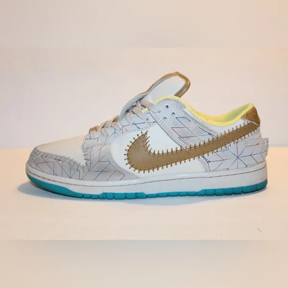 Mens Nike Dunk Low N7x Kyrie Irving Nike By You Shoes Size 10
