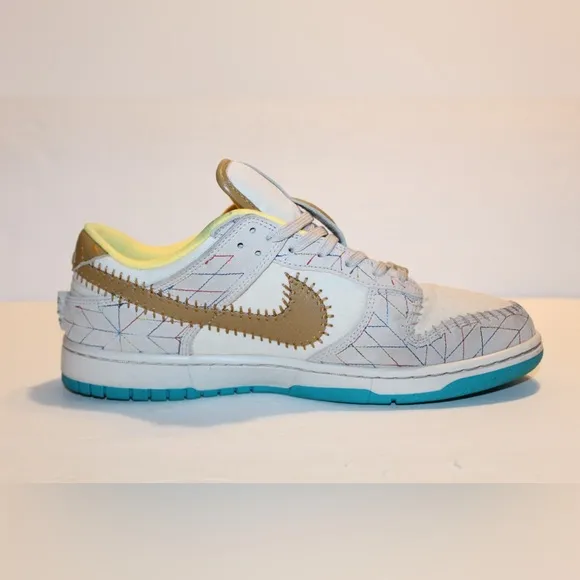 Mens Nike Dunk Low N7x Kyrie Irving Nike By You Shoes Size 10