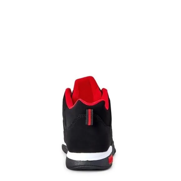 Men's Shoes Basketball High-top Black Red Sneakers
