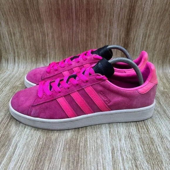 Men's‎ Size 8.5 - Adidas Originals Campus Shock Pink Sneakers Shoes BB0081