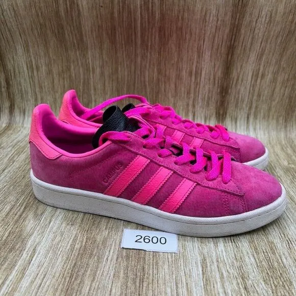 Men's‎ Size 8.5 - Adidas Originals Campus Shock Pink Sneakers Shoes BB0081