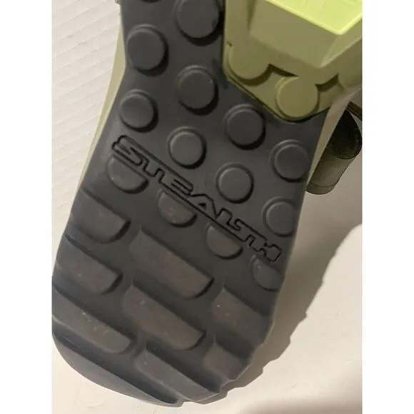 Men's Trailcross Mountain Clipless Shoes - Green/Carbon/Black HP9927 Size 12