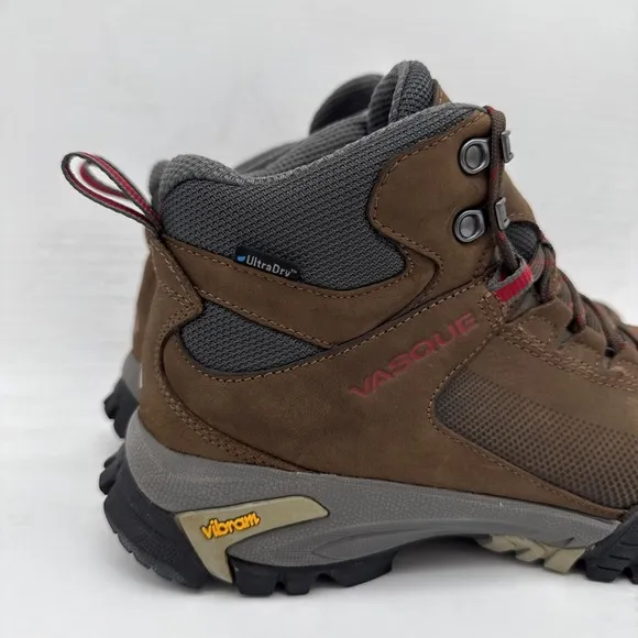 Men's Vasque Hiking Boots Talus UltraDry Waterproof SZ 8.5 M Vibram 7424