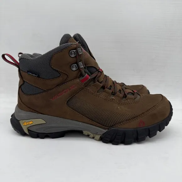 Men's Vasque Hiking Boots Talus UltraDry Waterproof SZ 8.5 M Vibram 7424