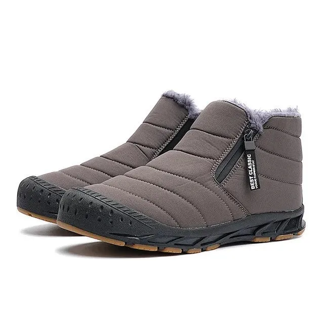 Men's Warm Fur Winter Snow Boots ( HOT SALE !!!-60% OFF For a Limited Time )