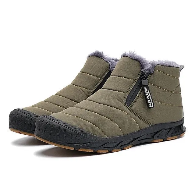 Men's Warm Fur Winter Snow Boots ( HOT SALE !!!-60% OFF For a Limited Time )