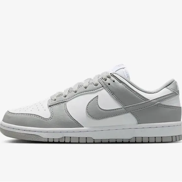 Men's Nike‎ Dunk Low Grey Fog Sneakers Grey/White US 9.5