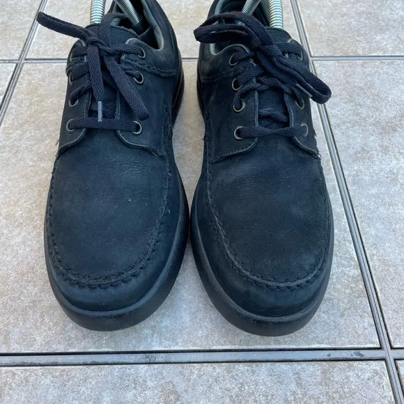 Mephisto Black Loafer Shoes Shock Absorbing Air Bag System Men’s