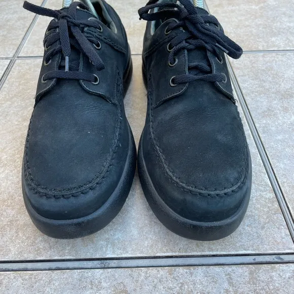 Mephisto Black Loafer Shoes Shock Absorbing Air Bag System Men’s