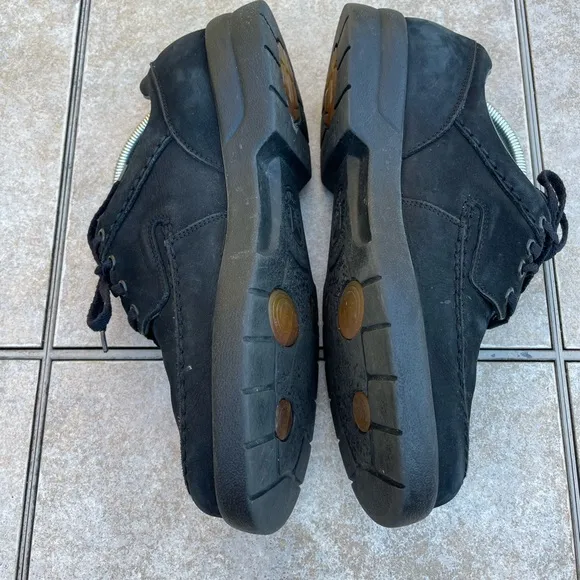 Mephisto Black Loafer Shoes Shock Absorbing Air Bag System Men’s