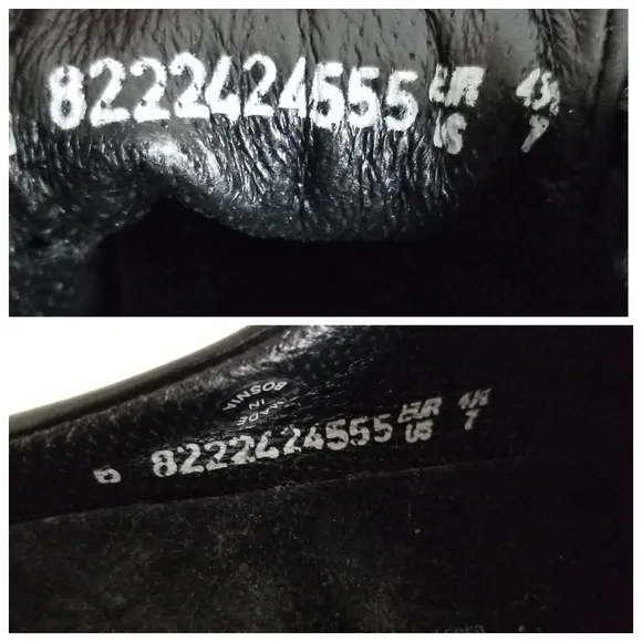 Mephisto Black Snake Print Leather Sneaker Shoes