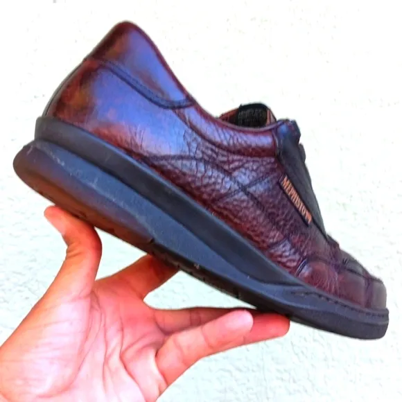 Mephisto (France) Men's Match Brown Leather Runoff Air Jet Shoes