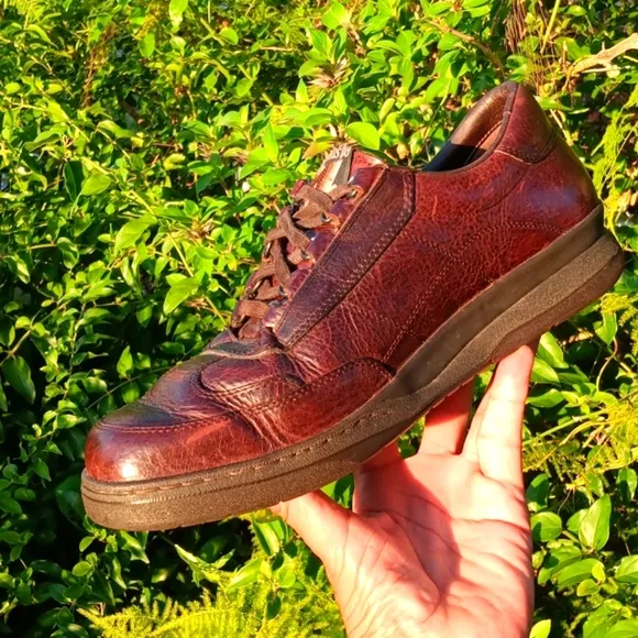 Mephisto (France) Men's Match Brown Leather Runoff Air Jet Shoes