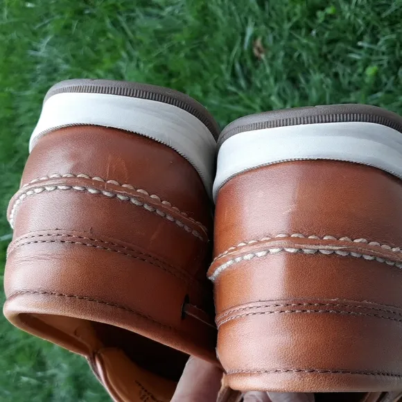 Mephisto Sz 12.5 Spinnaker Leather Airbag Cool Air Membrane Loafer Shoes