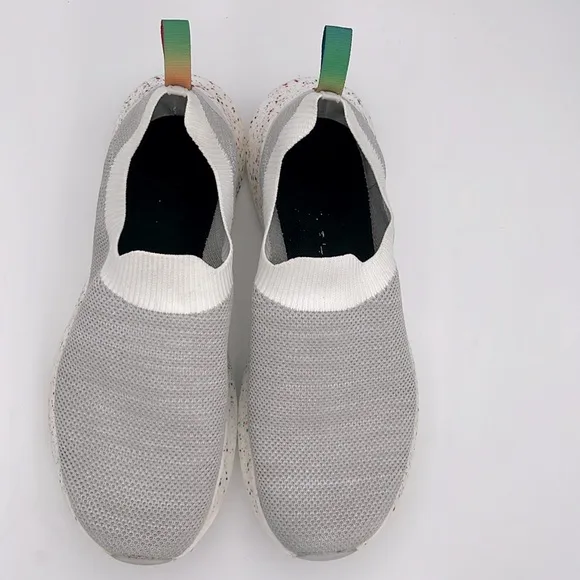 Merell - men’s cloud MOC knit confetti pride slip on sneakers gray shoes size8.5
