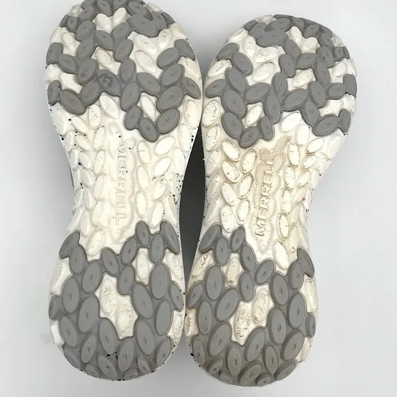 Merell - men’s cloud MOC knit confetti pride slip on sneakers gray shoes size8.5