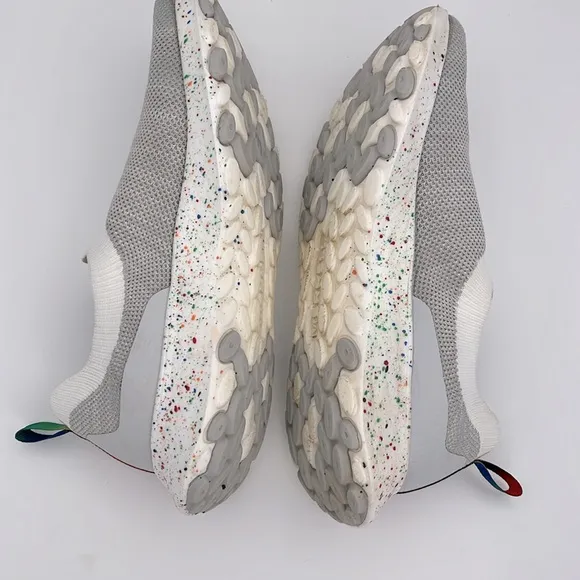 Merell - men’s cloud MOC knit confetti pride slip on sneakers gray shoes size8.5