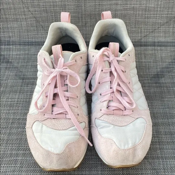 Merrell Alpine Women's Pink and White Sneakers Lace-up Women’s Size 10