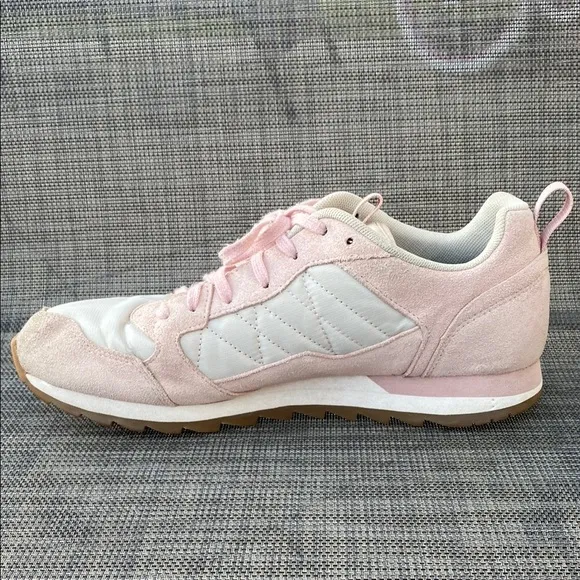 Merrell Alpine Women's Pink and White Sneakers Lace-up Women’s Size 10