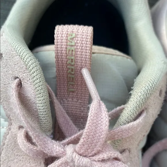 Merrell Alpine Women's Pink and White Sneakers Lace-up Women’s Size 10