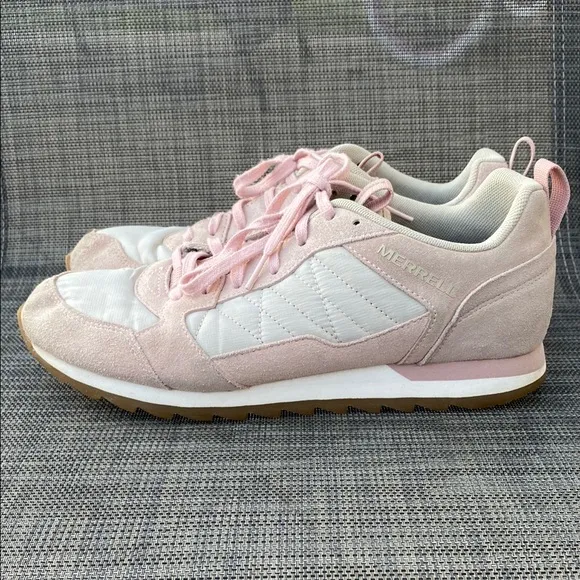 Merrell Alpine Women's Pink and White Sneakers Lace-up Women’s Size 10