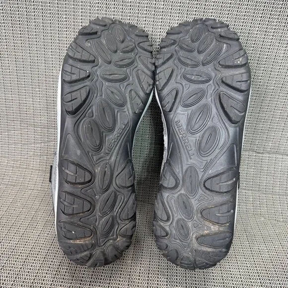 Merrell Alverstone 2 Mens Size 10.5 Gray/Red Waterproof Hiking Shoes